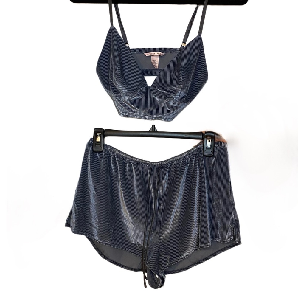 Victoria’s Secret Matching Bra Top Shorts Set Size M